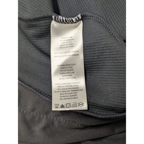 Hurley Zip Up Drawstring Performance Jacket Women Size XL Athleisure Minimalist - Picture 9 of 10